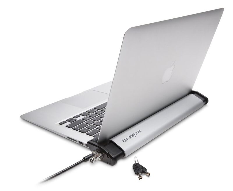 Kensington MacBook and Surface Laptop Locking Station with Keyed Lock Cable, Macbook Locks With 6 Foot Cable, Laptop Security Lock for Macbook Air/Pro, Laptop Locking Cable, K64453WW