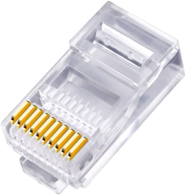 Cat6 modular rj45 connectors, 100-pack Cat6 modular rj45 connectors, 100-pack