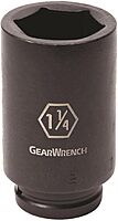 GEARWRENCH 3/4" Drive 6 Point Deep Impact SAE Socket 1-3/8" - 84873