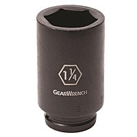 GEARWRENCH 3/4" Drive 6 Point Deep Impact SAE Socket 1-3/8" - 84873