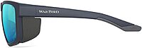 WARBIRD Dead Space Polarized Sunglasses w/Removable Deflector Shields - 100% UVA/UVB Blocking - ANSI Z87.1 Safety Rating
