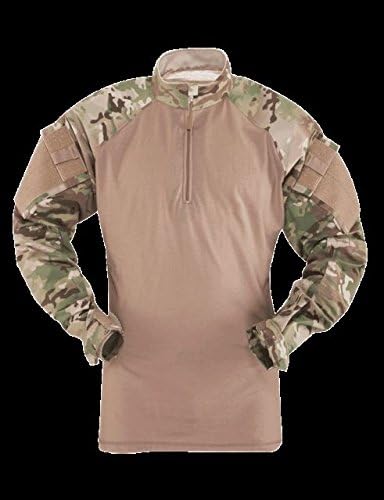 TRU-SPEC T.R.U. 1/4 Zip Combat Shirt, Men's Tactical Long Sleeve