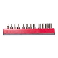 12 PC SLOTTED & PHILLIPS- BIT SET