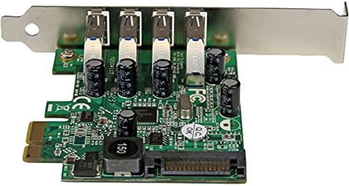 StarTech.com 4-Port PCI Express SuperSpeed USB 3.0 Controller Card with UASP - 5Gbps