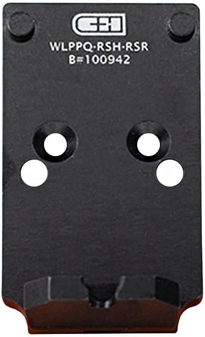 C&H Precision Optic Mounting Plate for Walther PPQ (Q4/Q5) to Trijicon RMR/SRO/Holosun