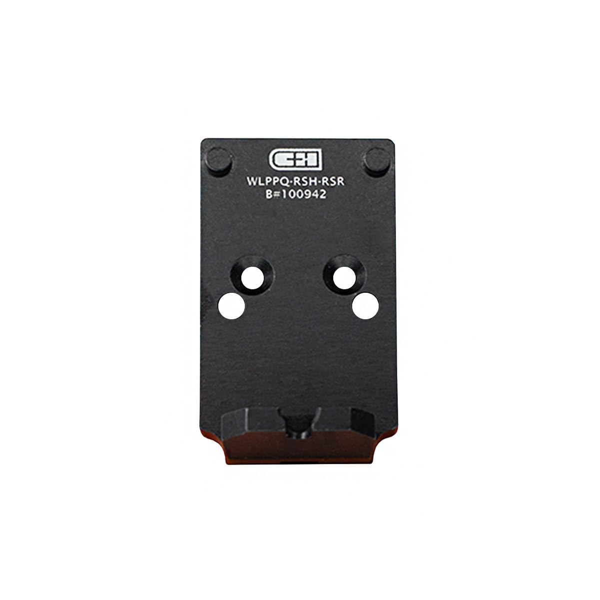 C&H Precision Optic Mounting Plate for Walther PPQ (Q4/Q5) to Trijicon RMR/SRO/Holosun