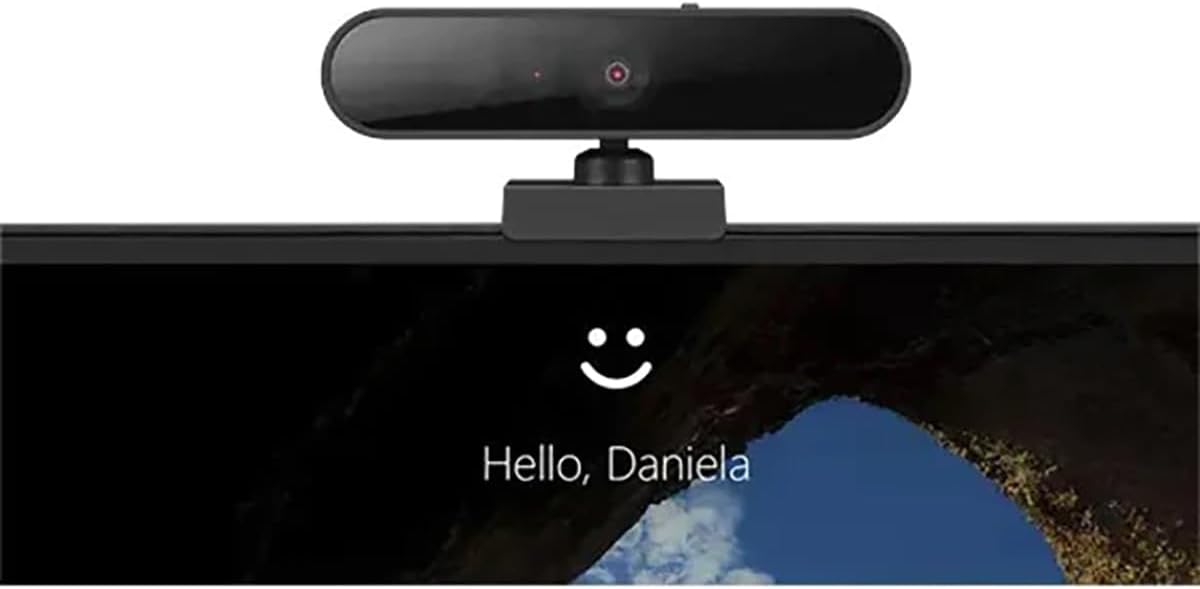 Lenovo Performance FHD Webcam, 1080p FHD, USB-C,Log-on with Windows Hello, Dual Microphones