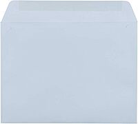 JAM PAPER 9 x 12 Booklet Premium Envelopes - Pastel Baby Blue - 25/Pack