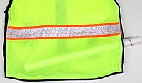 MCR Safety Hi Vis Reflective Safety Vest, ANSI 107 Type R Class 2, 3in Silver PSURVCL2LSL