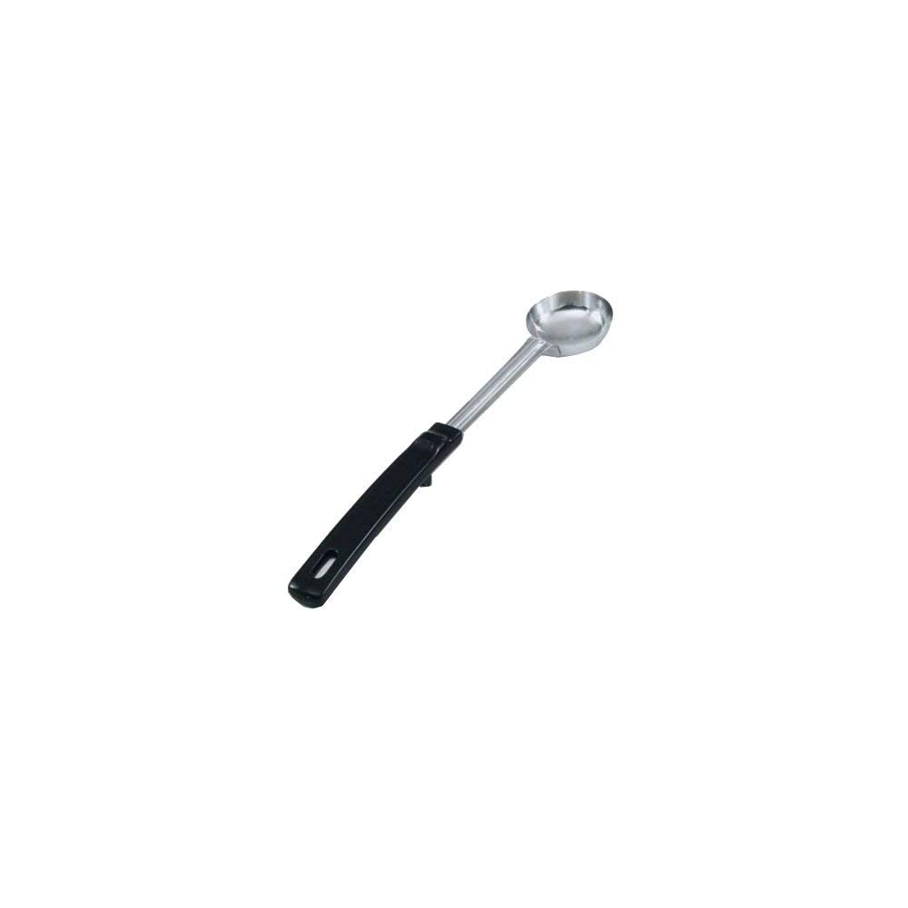 Vollrath Spoodle Solid Portion Spoon With Antimicrobial Protection, 1 Oz, Black