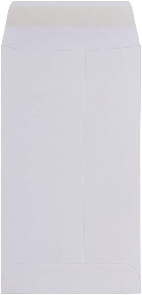 JAM PAPER Open-End Coin Envelopes - 24 lb Paper