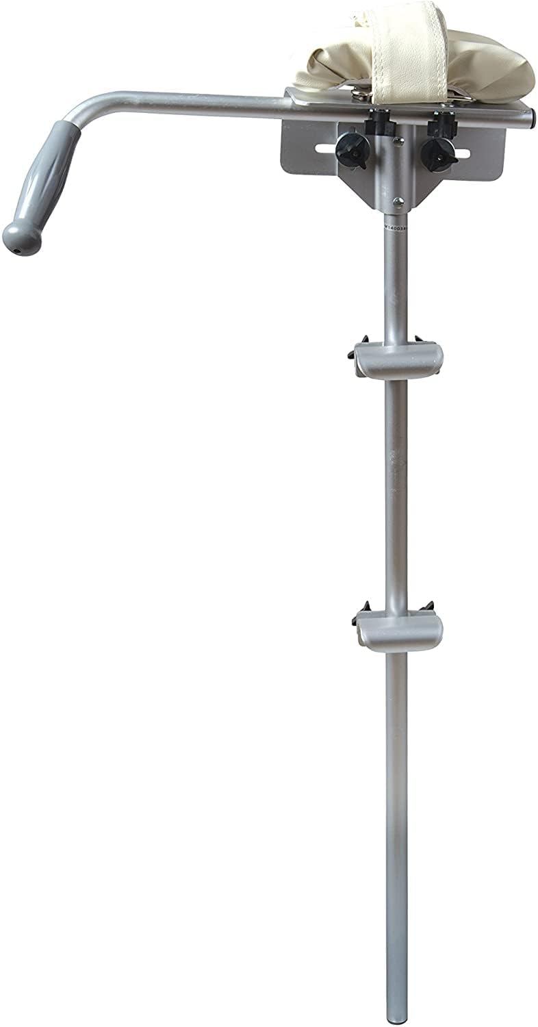 MABIS Walker Platform Attachment With Adjustable Padded Cuff, No Tools Needed, Attaches to Most Walkers