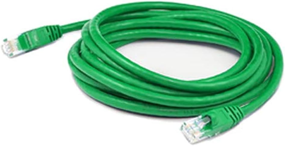 Addon 10ft RJ-45 (Male) to RJ-45 (Male) Straight Green Cat6 Utp PVC Copper Patch Cable