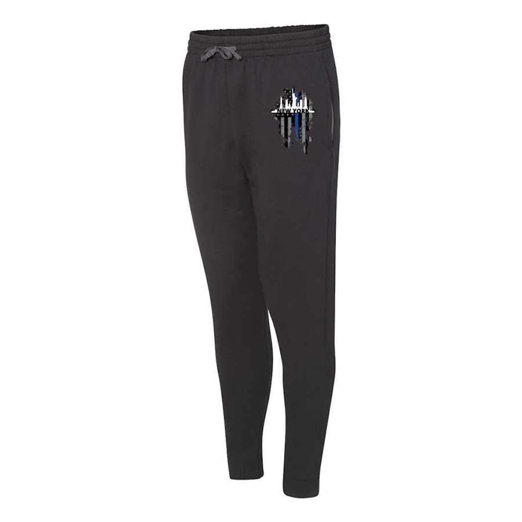 THIN BLUE LINE USA New York Skyline Joggers