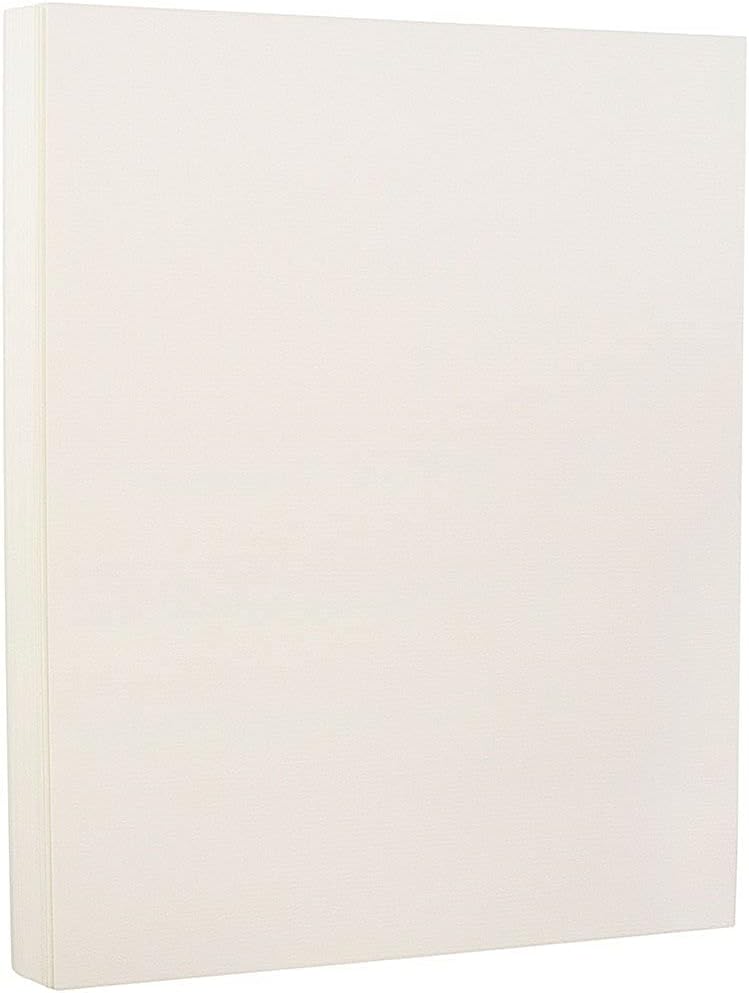 JAM PAPER Strathmore Cover Card Stock - Letter (8.5 x 11) - 50 Sheets
