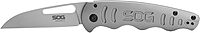 SOG Escape FL Professional Entry-Level Pocket Folding Knife | All-Metal Construction, Frame-Lock, Reversible Pocket Clip