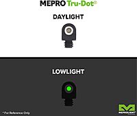 MEPROLIGHT Tru-Dot Tritium Night Sights for Glock