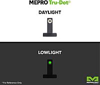MEPROLIGHT Tru-Dot Tritium Night Sights for Glock