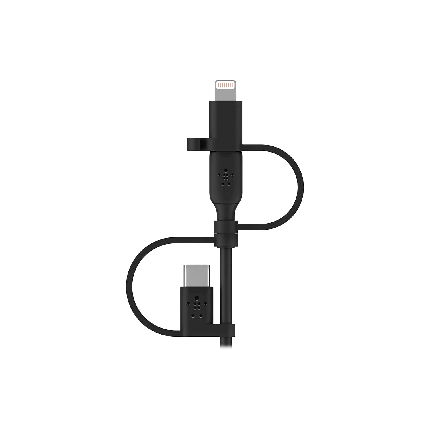 Belkin 3-in-1 Universal USB-A Cable - USB-C Cable, Lightning Cable, Micro-USB Charging Cable