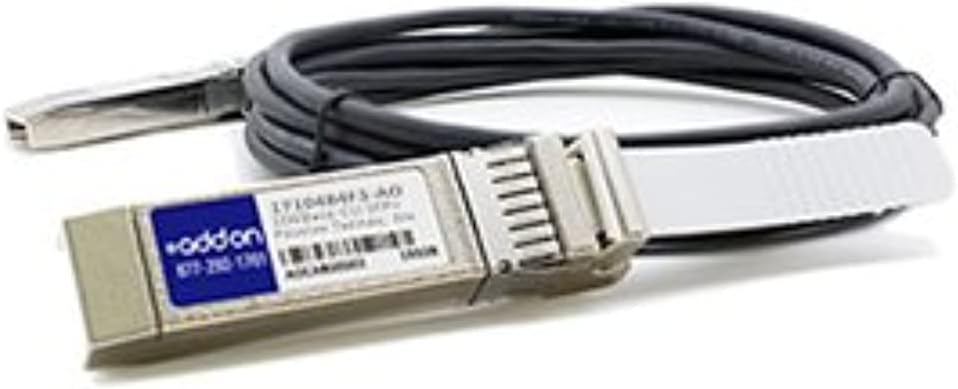 ADDON ADTRAN 1710484F3 COMPATIBLE TAA COMPLIANT 10GBASE-CU SFP+ TO SFP+ DIRECT ATTACH CABLE (3M)