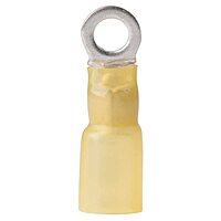 Ancor 312303 Marine Grade Electrical Nylon Insulated Adhesive Lined Heat Shrink Ring Terminals (12 to 10-Gauge