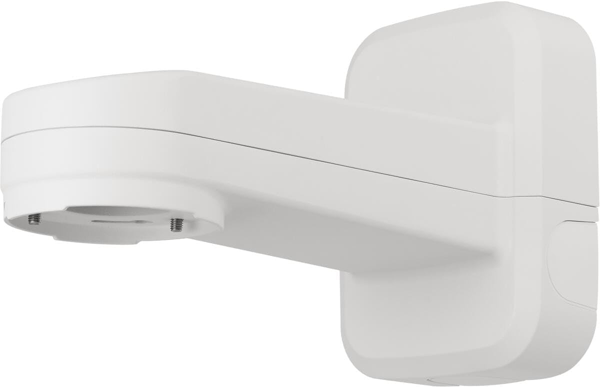 Hanwha SBP-156WMW Wall and Pole Mount Bracket for PTZ Cameras, Indoor & Outdoor Use, White