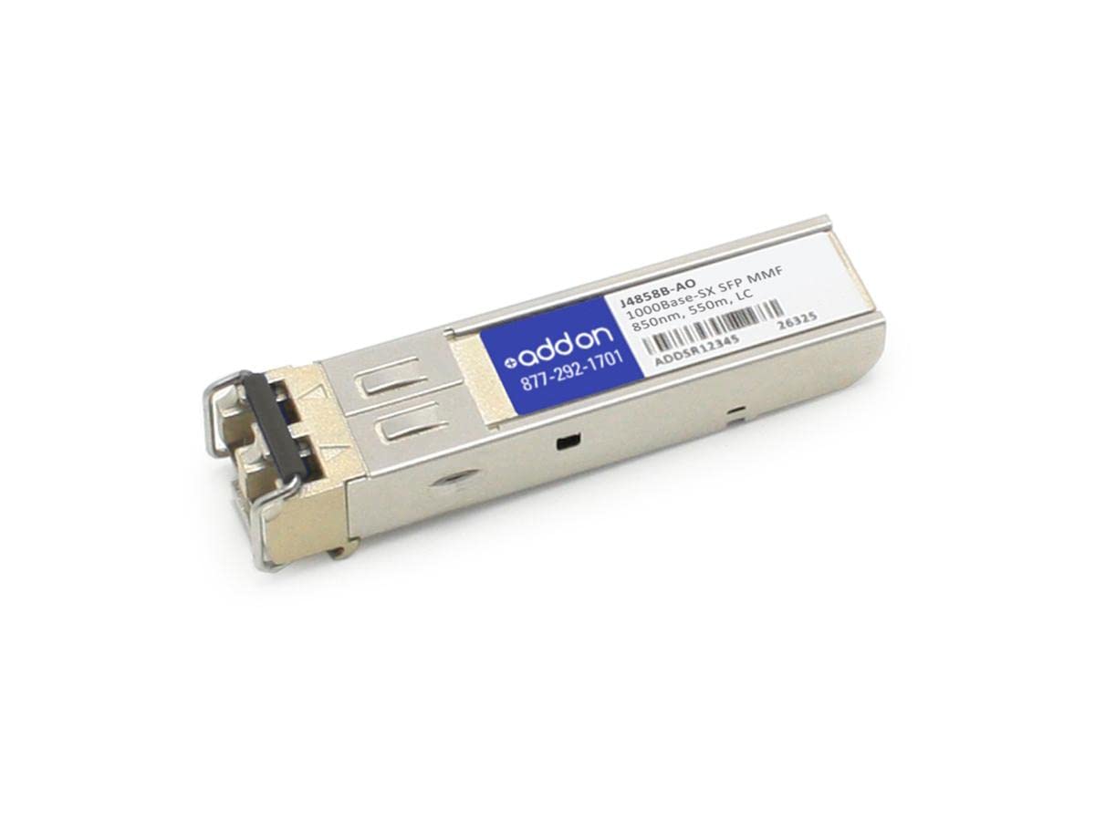 ADDON HP J4858B COMPATIBLE TAA COMPLIANT 1000BASE-SX SFP TRANSCEIVER (MMF, 850NM