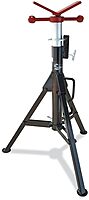 BEST WELDS 900-PIPE-STAND-HJ - Folding Pipe Stand, V-Head, 2,500 lb Cap, 1-1/2" Pipe