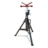 BEST WELDS 900-PIPE-STAND-HJ - Folding Pipe Stand, V-Head, 2,500 lb Cap, 1-1/2" Pipe