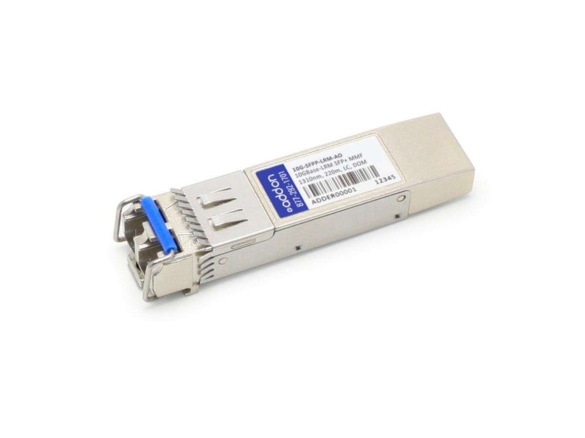 ADDON BROCADE (FORMERLY) 10G-SFPP-LRM COMPATIBLE TAA COMPLIANT 10GBASE-LRM SFP+
