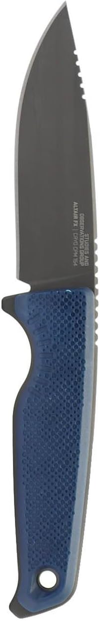 SOG Altair FX Lightweight Compact Multi-Functional Fixed Blade Knife | CRYO/CPM 154CM Steel | UMS Sheath | Removable GRN