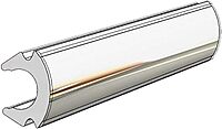 TACO Marine V12-0307CP80 Taco Rub Rail Insert - Flexible Chrome - 80&39;