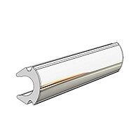 TACO Marine V12-0307CP80 Taco Rub Rail Insert - Flexible Chrome - 80&39;