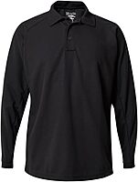 VERTX Mens Coldblack Long-Sleeve Tactical Polo Shirt