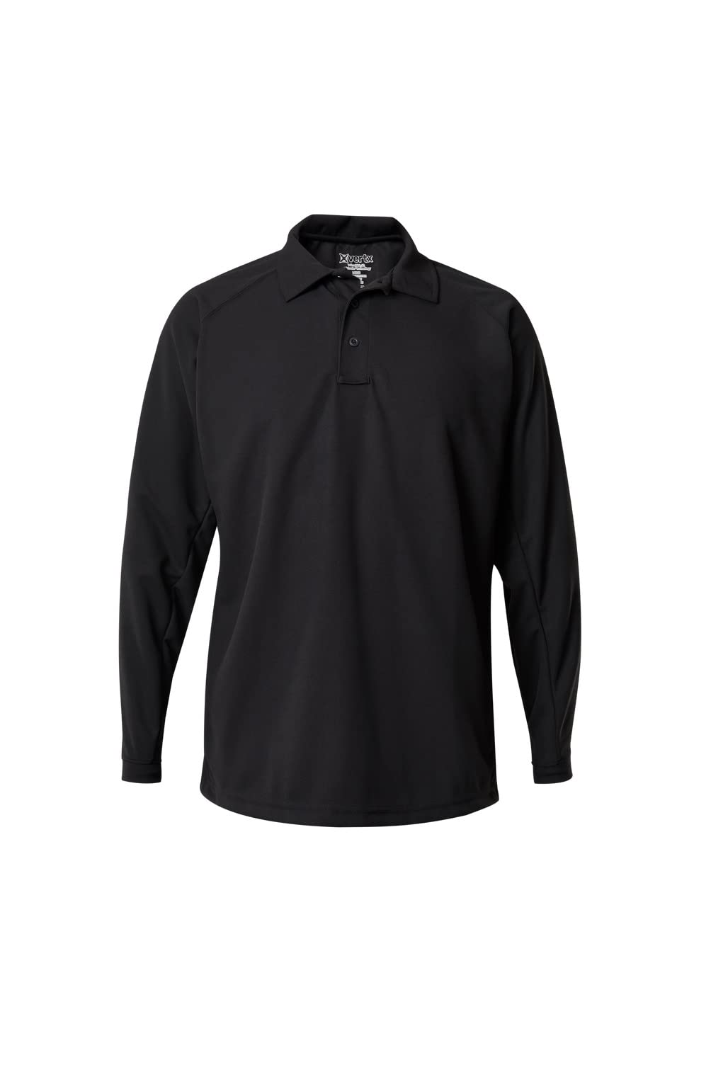 VERTX Mens Coldblack Long-Sleeve Tactical Polo Shirt