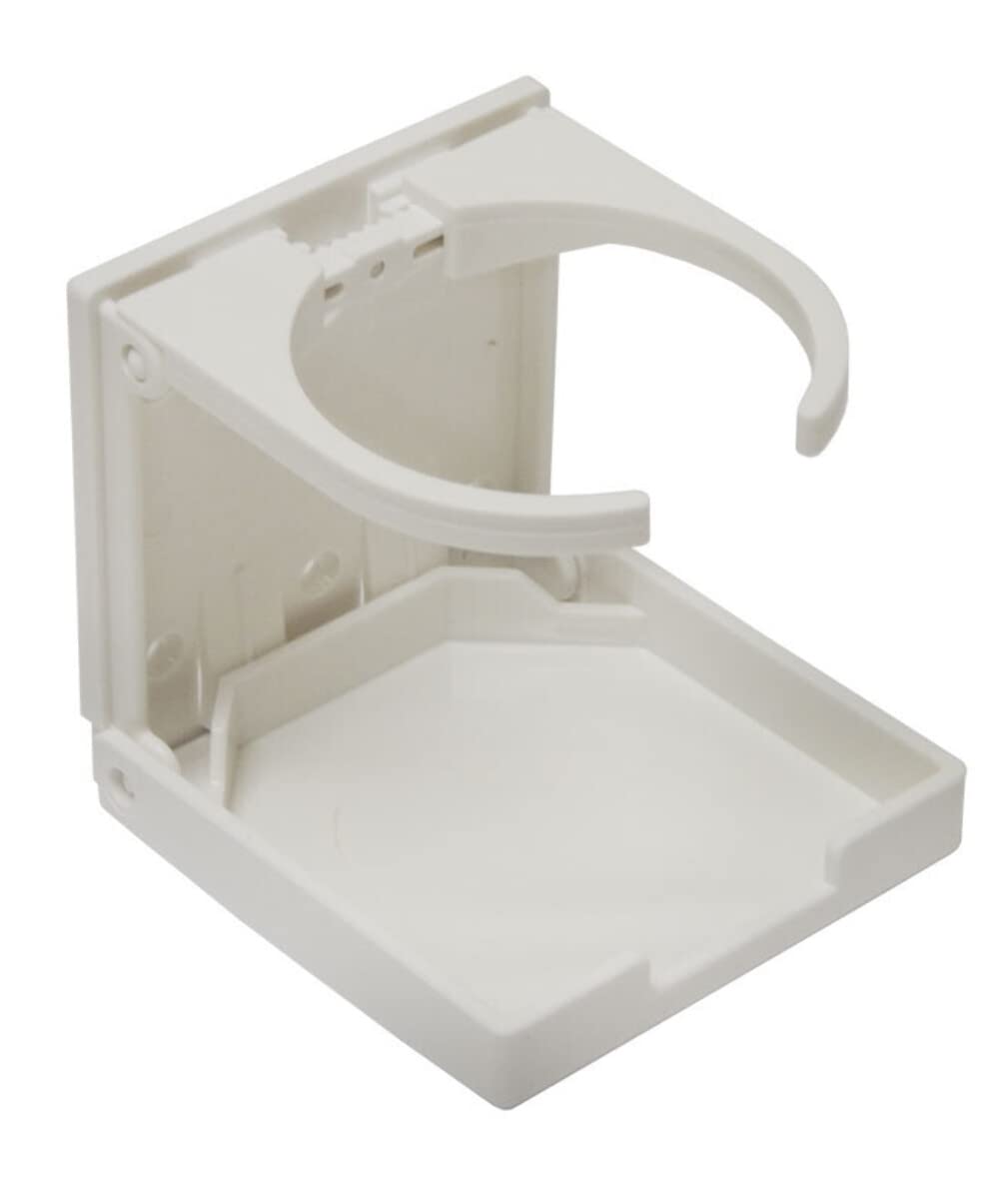 Whitecap Folding Drink Holder - White Nylon