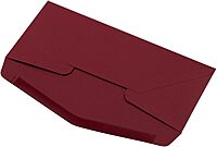 JAM PAPER Premium Dark Red Invitation Envelopes
