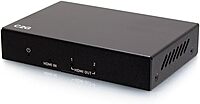 C2G 2-Port HDMI Distribution Amplifier Splitter - 4K 60Hz