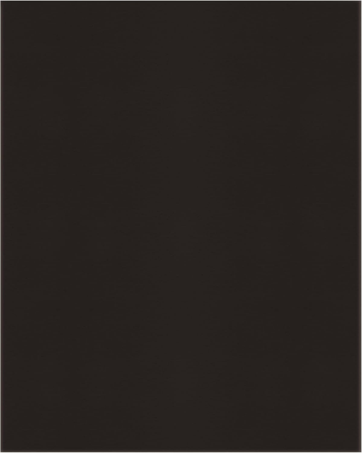 Office Depot® Brand 2-Pocket Folders Without Fasteners, Black, Pack of 25