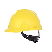 MSA V-Gard Cap Style Safety Hard Hat with Fas-Trac III Ratchet Suspension
