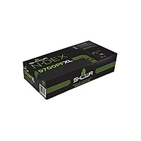 SHOWA 9700PF Sustainable EBT Nitrile Disposable Safety Gloves, 6 mil, 11"