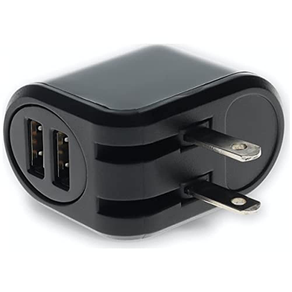 AddOn 12W Dual USB-A Wall Charger (USAC22USB12WB)
