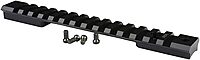 WARNE 7664M Savage SA Mountain Tech Tactical Rail, Tapered 8-40 Screws, 7075/T6 Aluminum, Fits Picatinny and Weaver Style Mounts