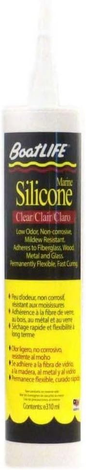 BoatLIFE Silicone Rubber Sealant Cartridge - Clear