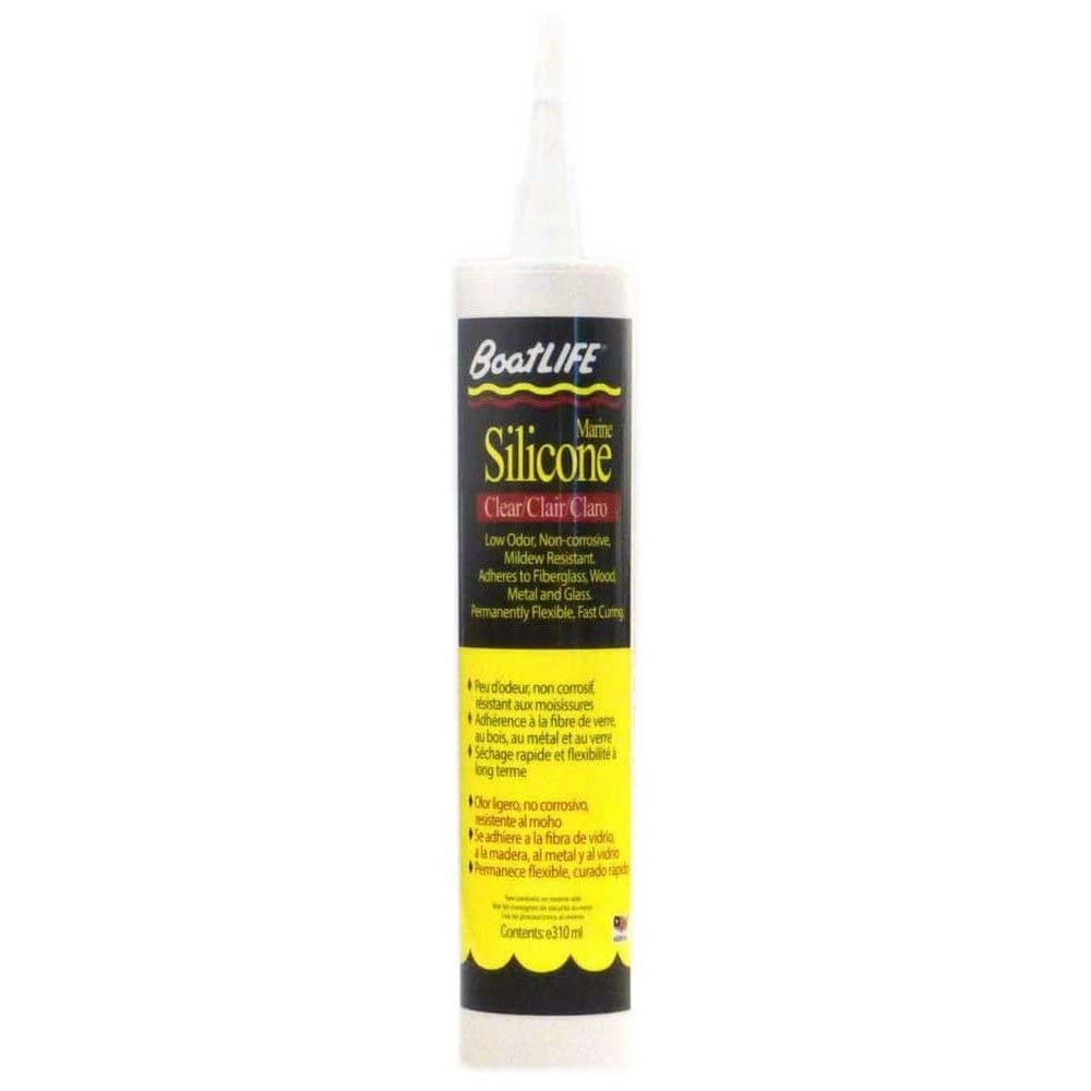 BoatLIFE Silicone Rubber Sealant Cartridge - Clear