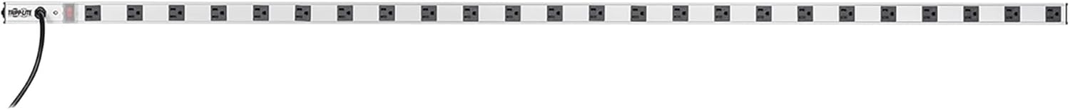 Tripp Lite 24 Outlet Bench & Cabinet Power Strip, 72 in. Length, 15ft Cord with 5-15P Plug 24 Outlet Power Strip