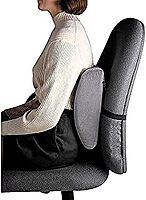 Fellowes High-Profile Backrest, 12inH x 13inW x 4inD, Black