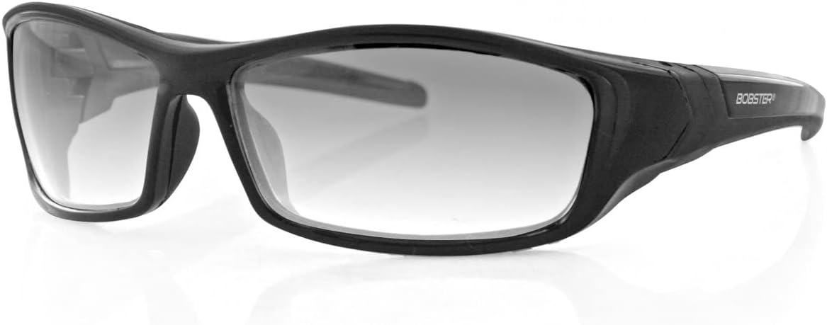 Bobster ® Hooligan, Gloss Black Frame, Clear Photochromic Lens