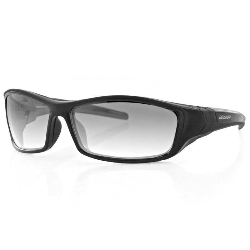 Bobster ® Hooligan, Gloss Black Frame, Clear Photochromic Lens