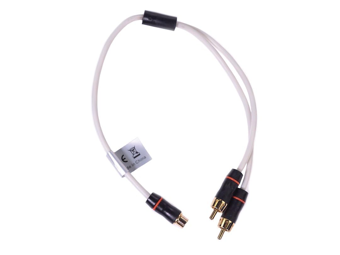 Fusion Performance RCA Cable Splitter - 1 Female to 2 Male - .9'